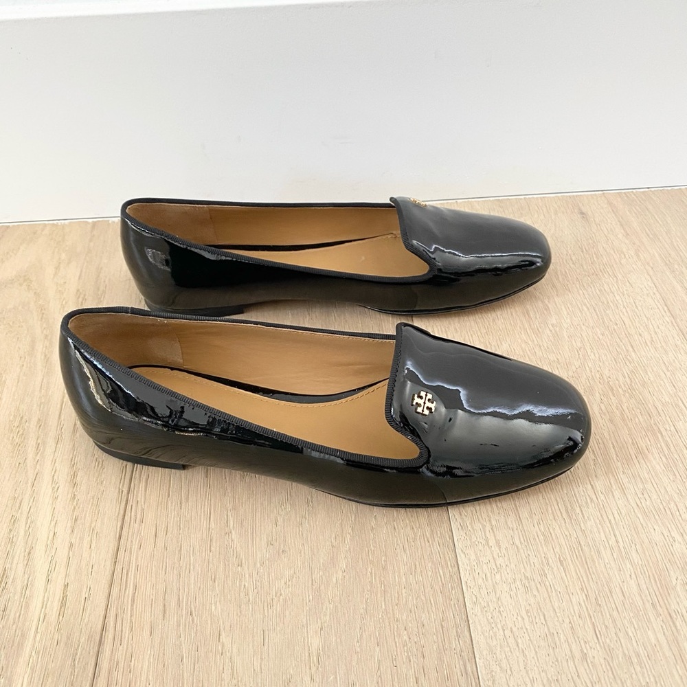 Tory Burch Samantha smoking shoe patent leather